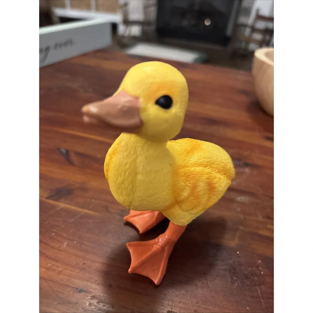 Vintage Yellow Duck Resin